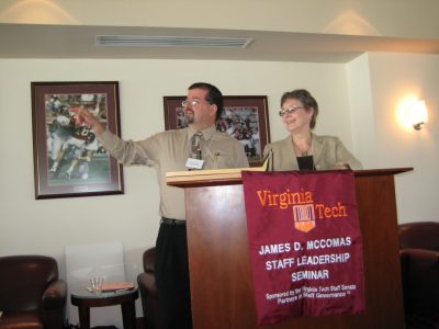 Tom Tucker and Linda Woodard